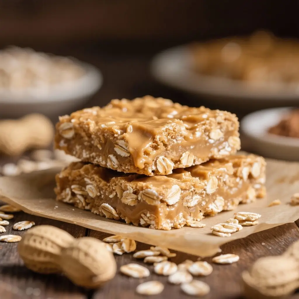 Peanut Butter Oat Bars