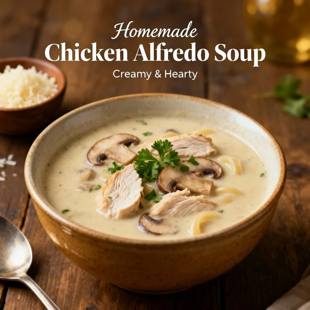 Chicken Alfredo Soup