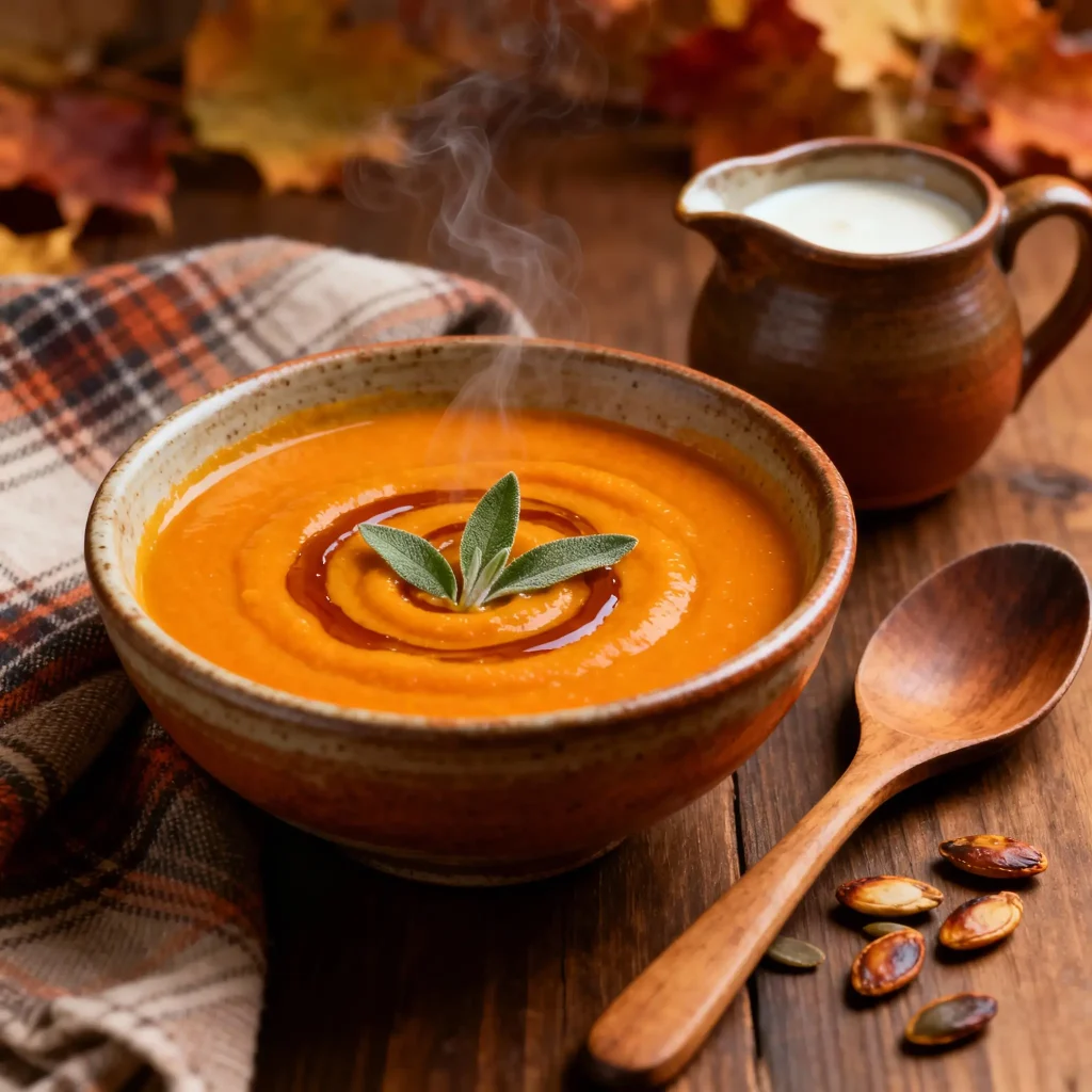 Cozy Autumn Pumpkin Soup