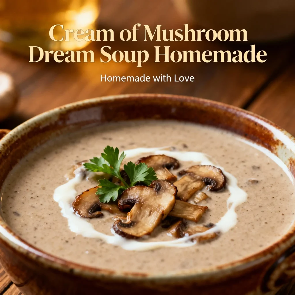 Cream of Mushroom Dream Soup