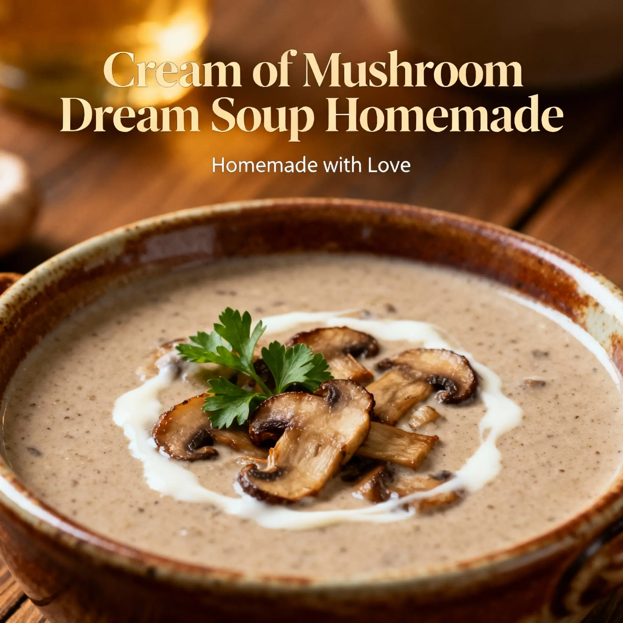 Cream of Mushroom Dream Soup