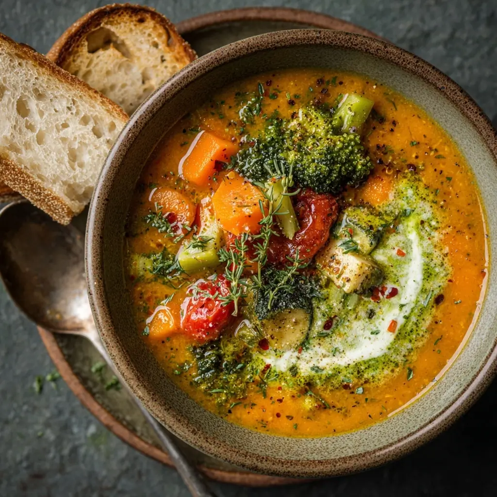 Creamy Vegetable Garden Soup