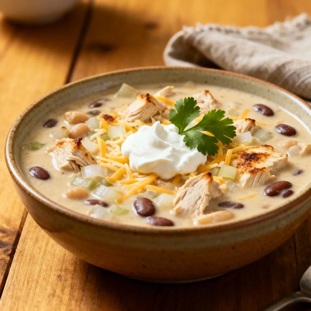 Creamy White Chicken Chili