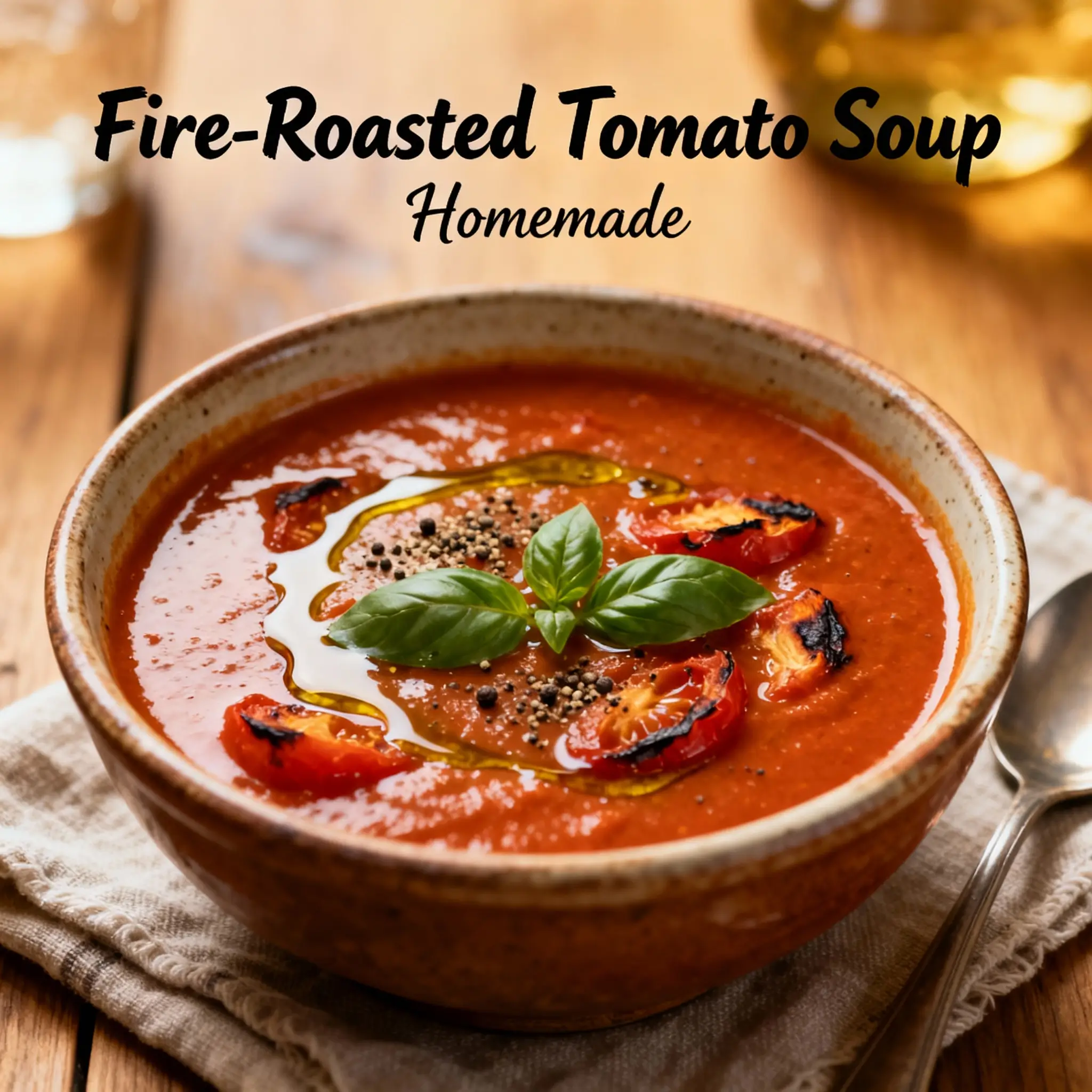 Fire-Roasted Tomato Soup