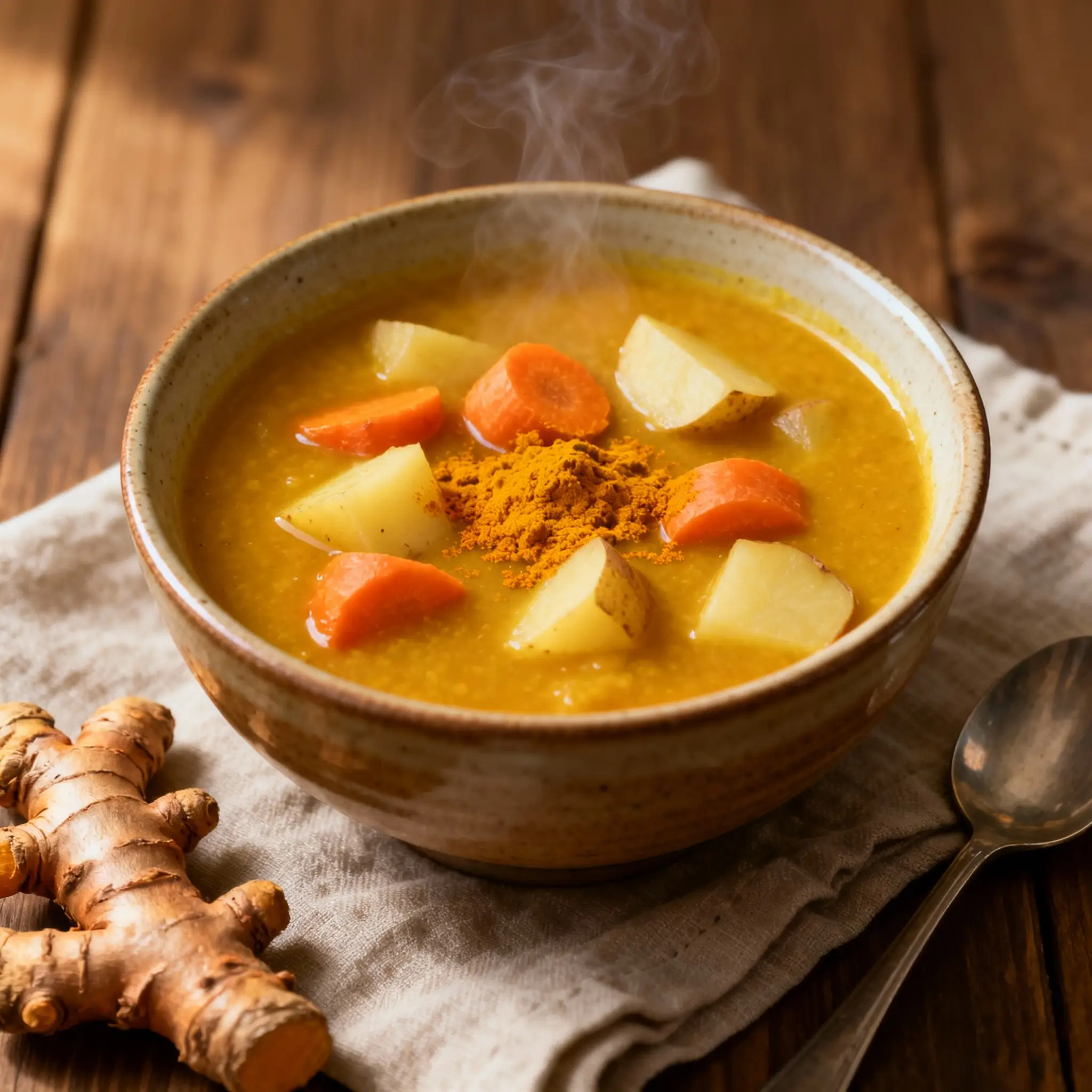Golden Turmeric Healing Soup