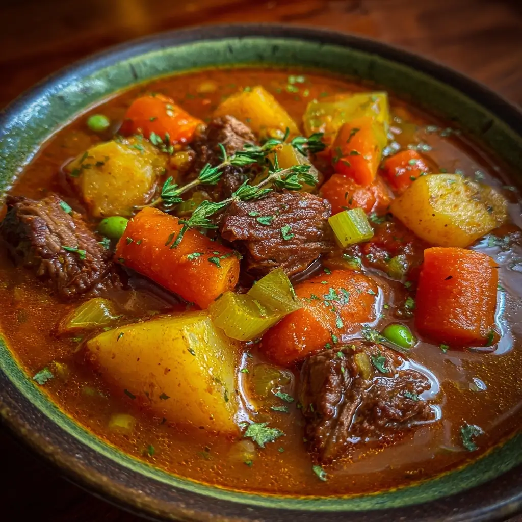Hearty Irish Beef Stew Soup
