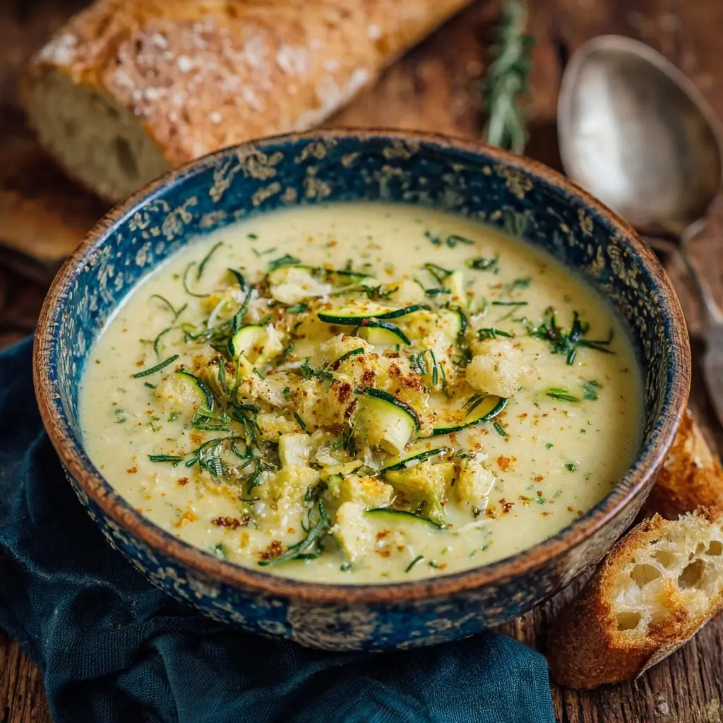 Light Summer Zucchini Soup