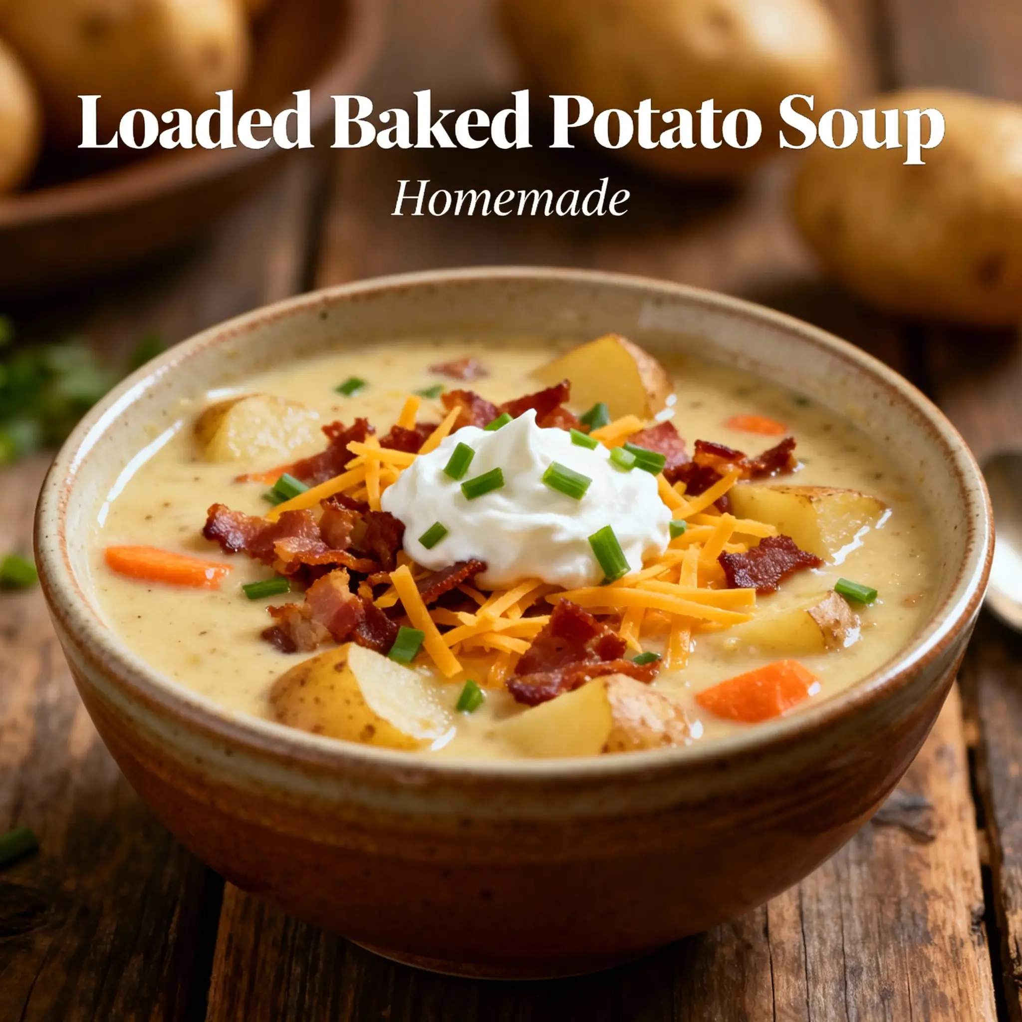 Loaded Baked Potato Soup