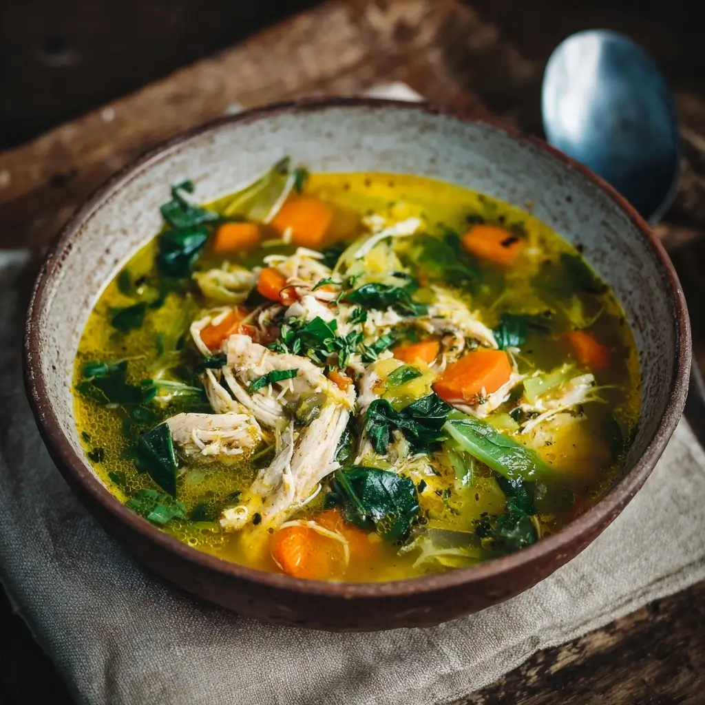 Low-Carb Keto Chicken Soup