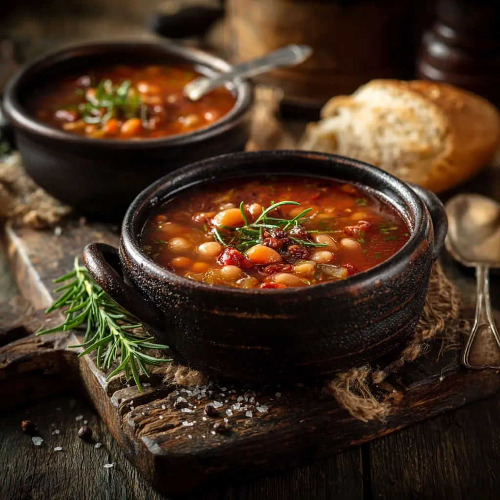 Rustic Farmhouse Bean Soup