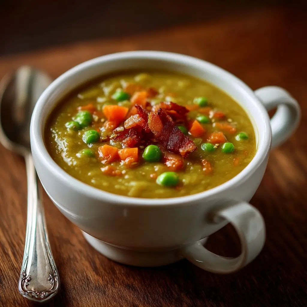 Slow Cooker Split Pea Soup