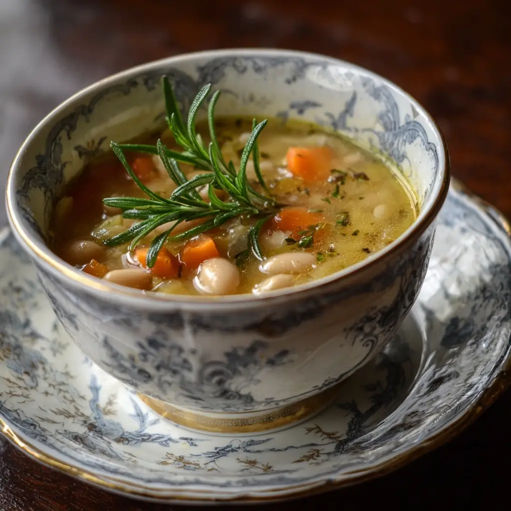 White Bean Rosemary Soup