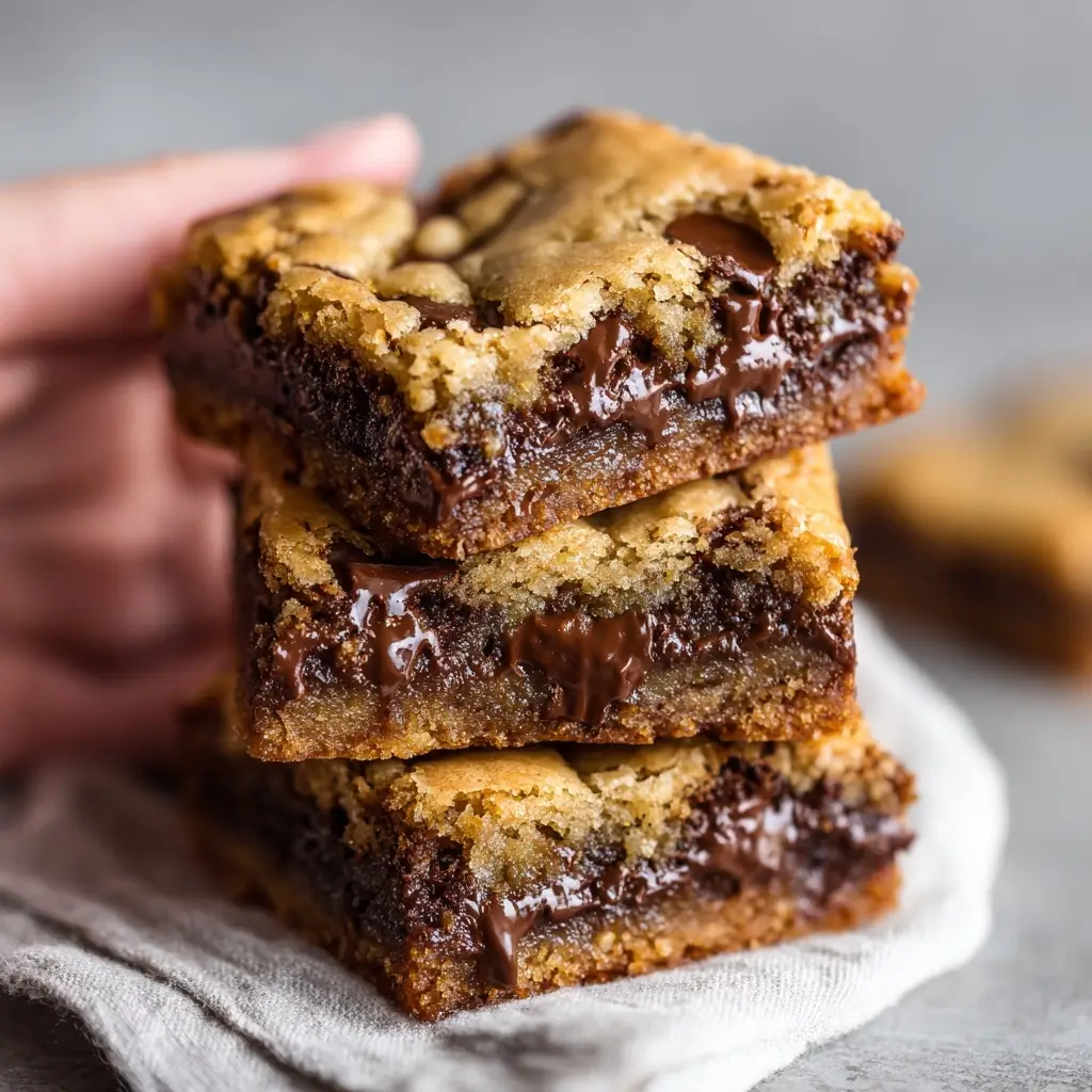 Chewy Chocolate Chip Cookie Bars