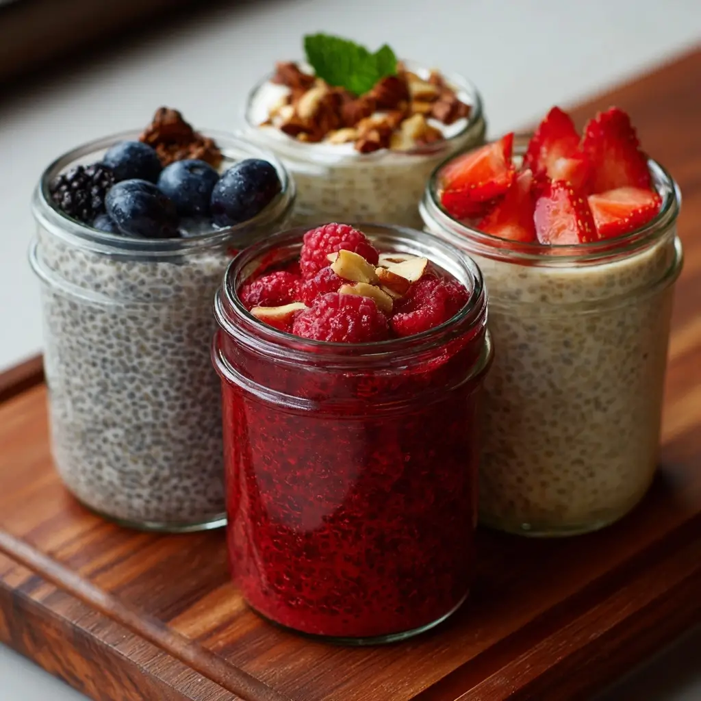 Chia Pudding (5 Flavor Variations)