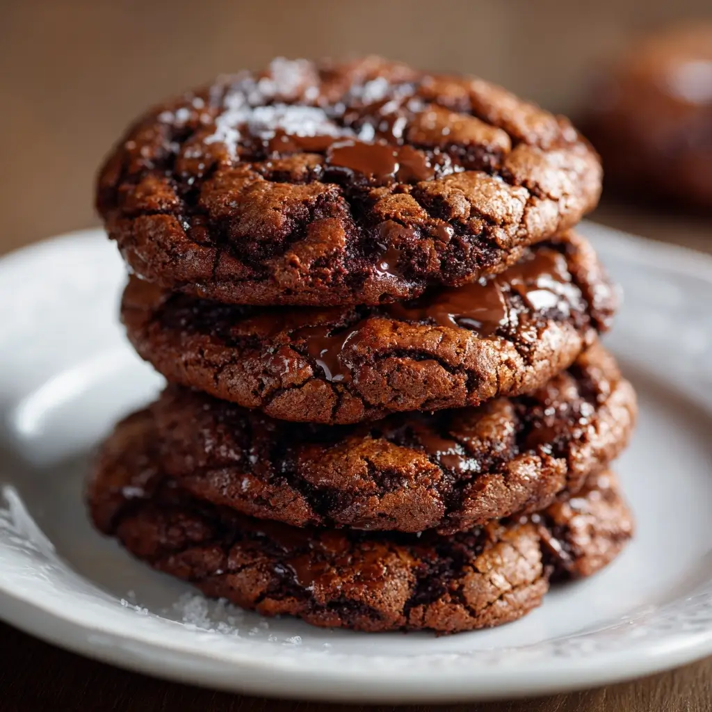 Fudgy Chocolate Cookies