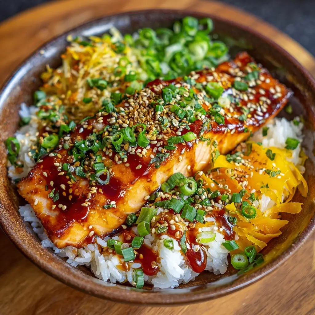 Salmon Rice Bowl
