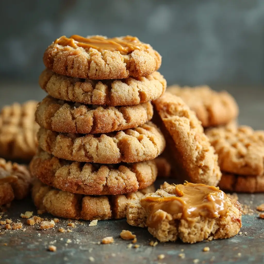 Soft Peanut Butter Cookies
