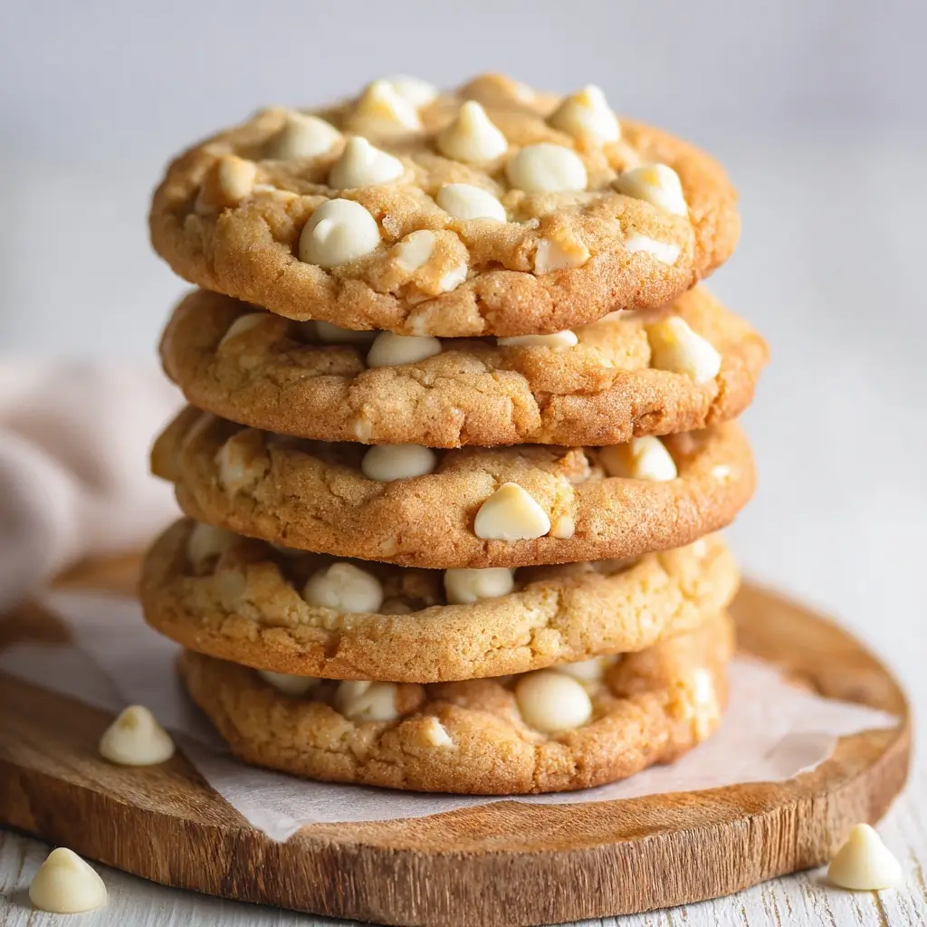 Soft White Chocolate Chip Cookies