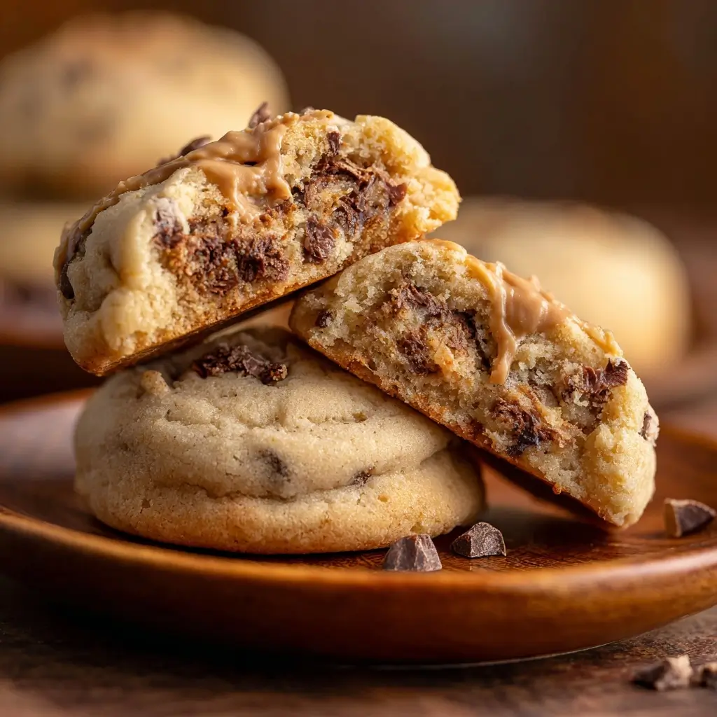 Stuffed Cookie Dough Cookies