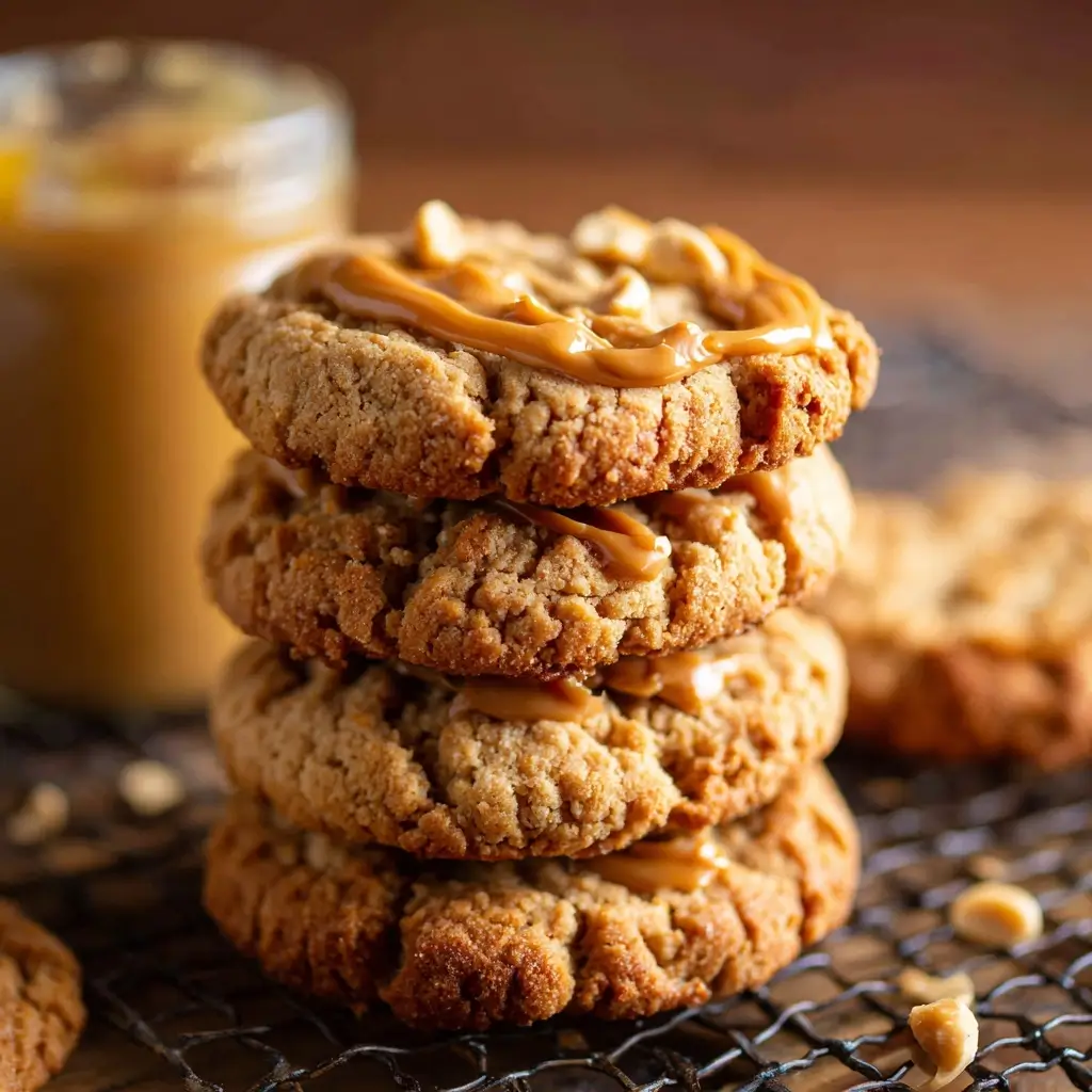 3-Ingredient Peanut Butter Cookies