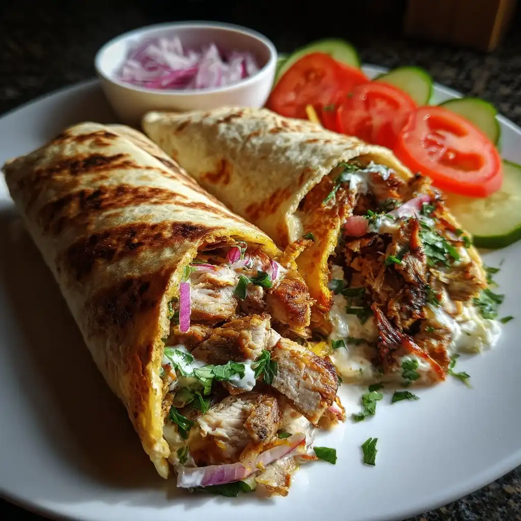 Chicken Shawarma Wrap