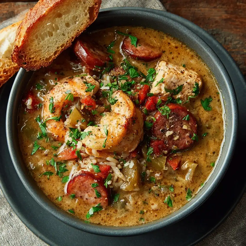 Chicken and Sausage Gumbo