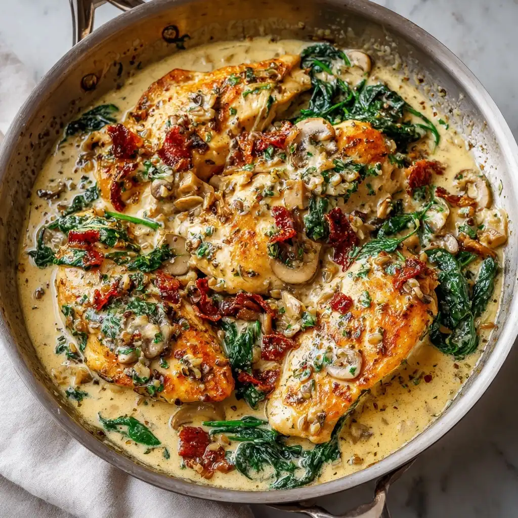 Creamy Tuscan Garlic Chicken