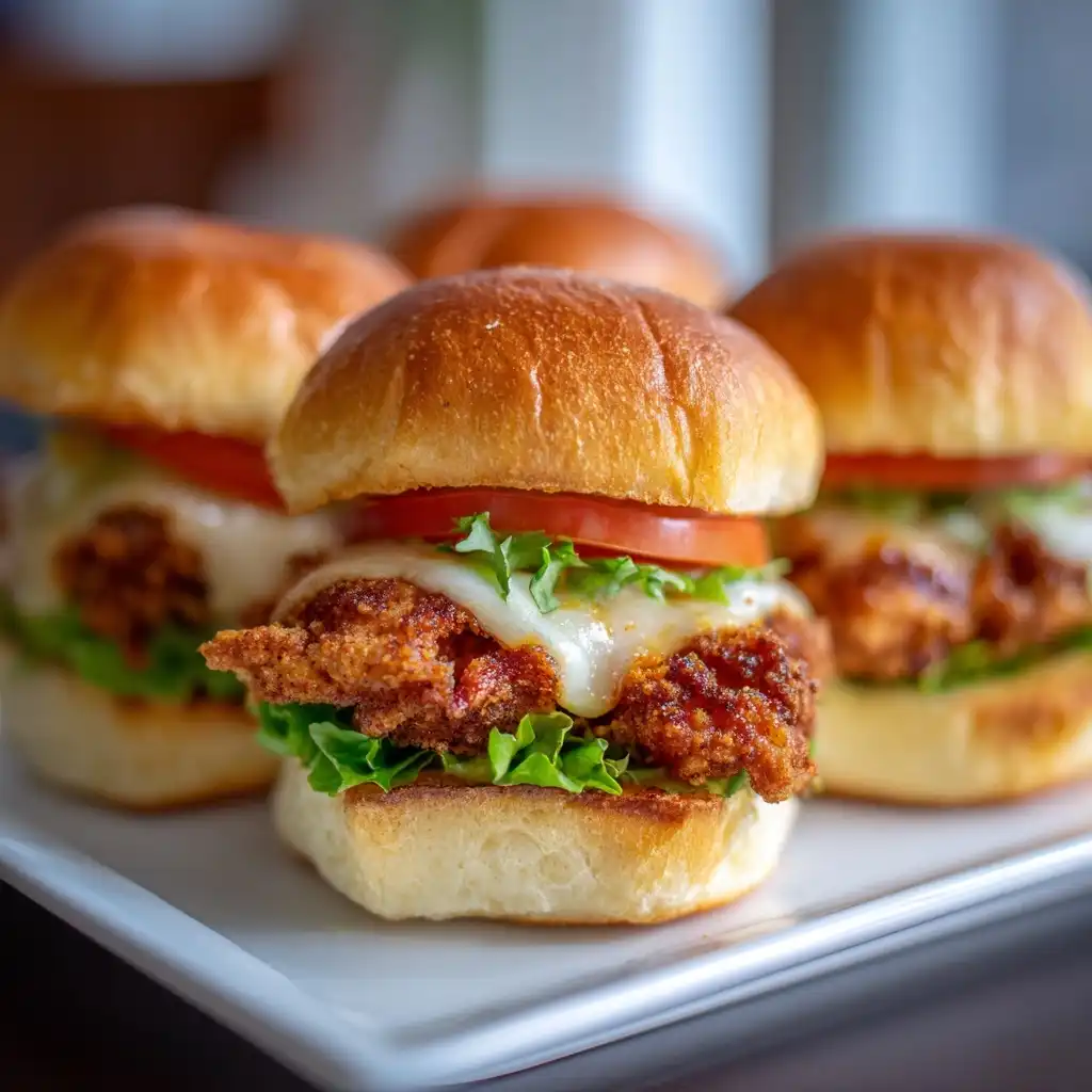 Crispy Chicken Sliders