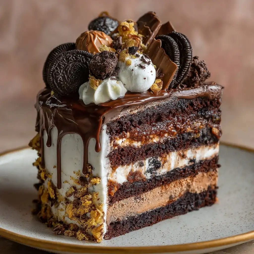 Death by Chocolate Cake (6-Layer Dream)