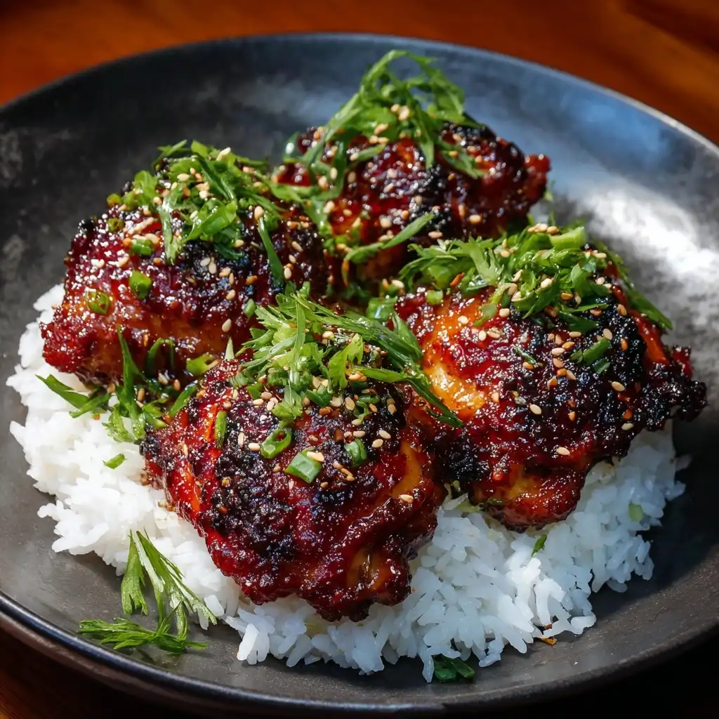 Gochujang Chicken Thighs