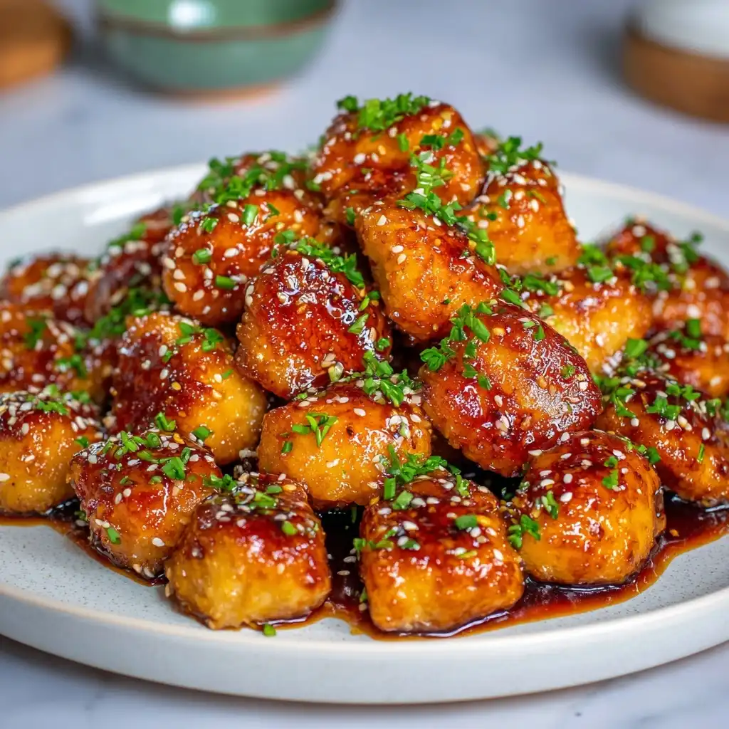 Honey Garlic Chicken Bites