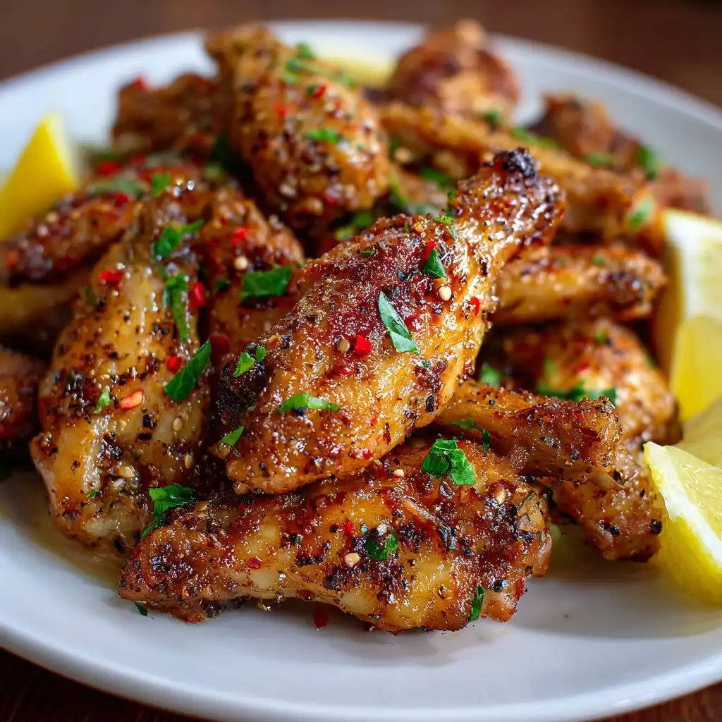 Lemon Pepper Wet Wings