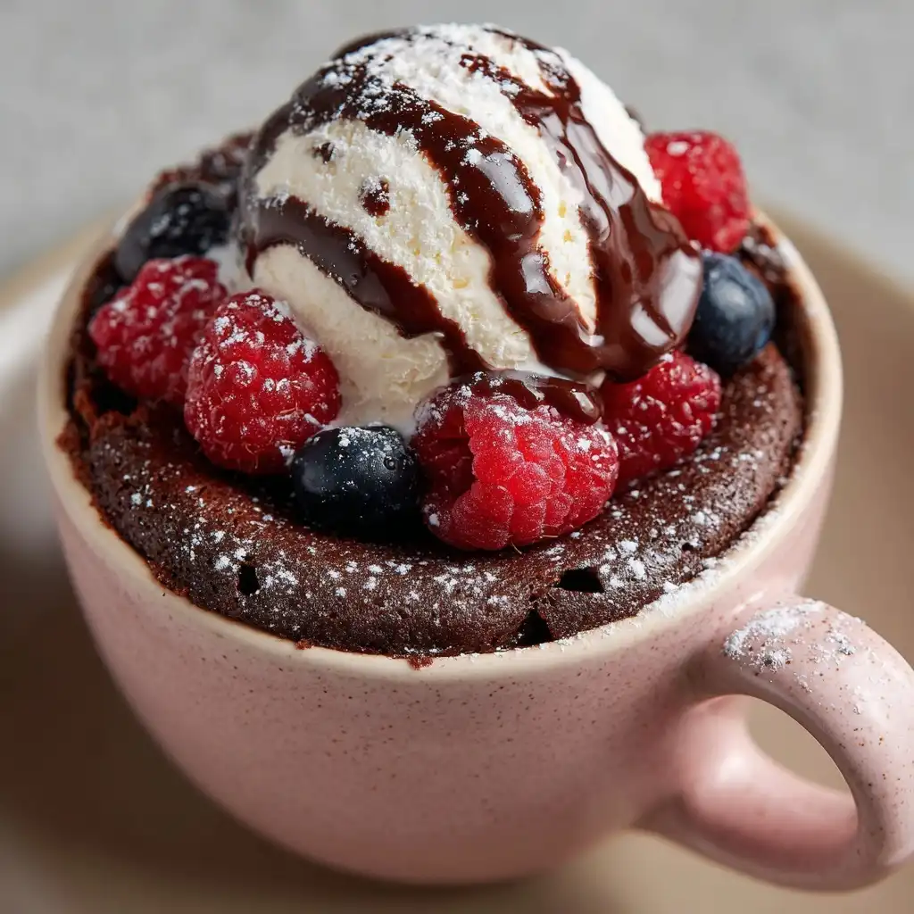 Microwave Mug Cake (The 2-Minute Fix)