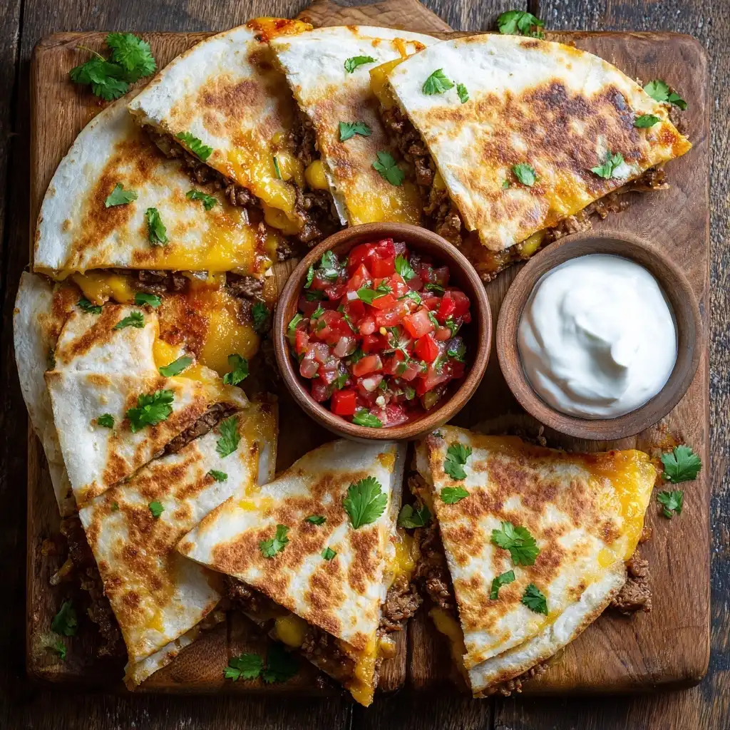 Mini Sheet Pan Quesadillas