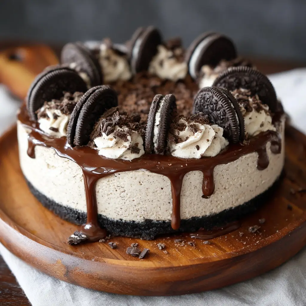 No-Bake Oreo Cheesecake