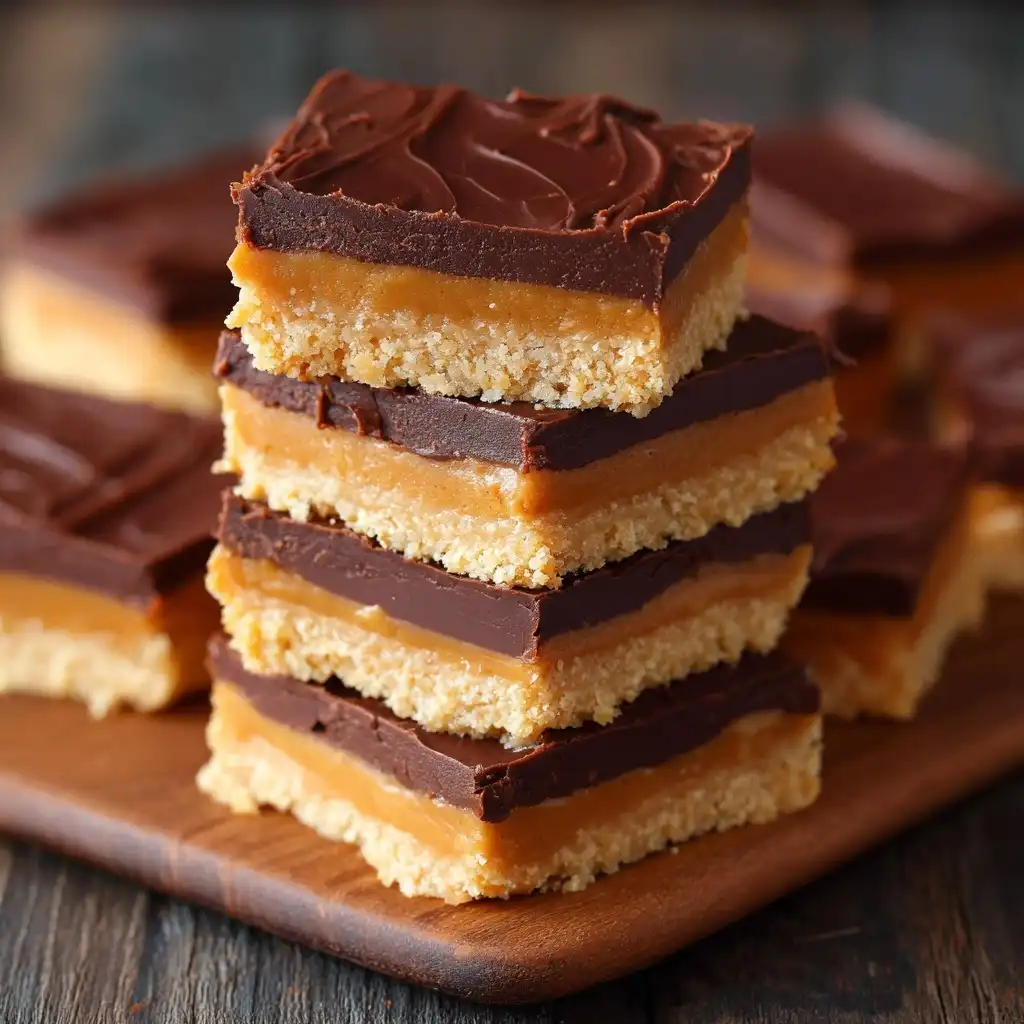 No-Bake Peanut Butter Bars (Tastes Like a Reese’s)
