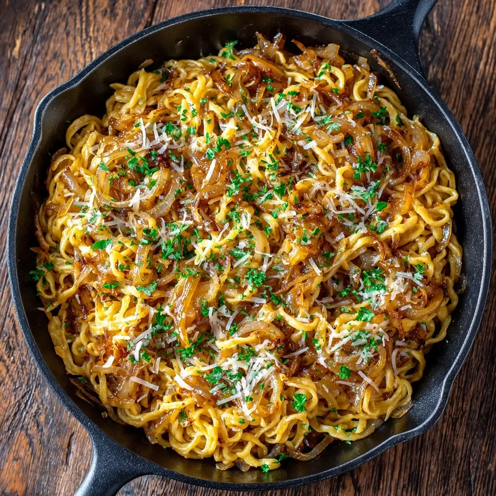 One-Pot French Onion Pasta