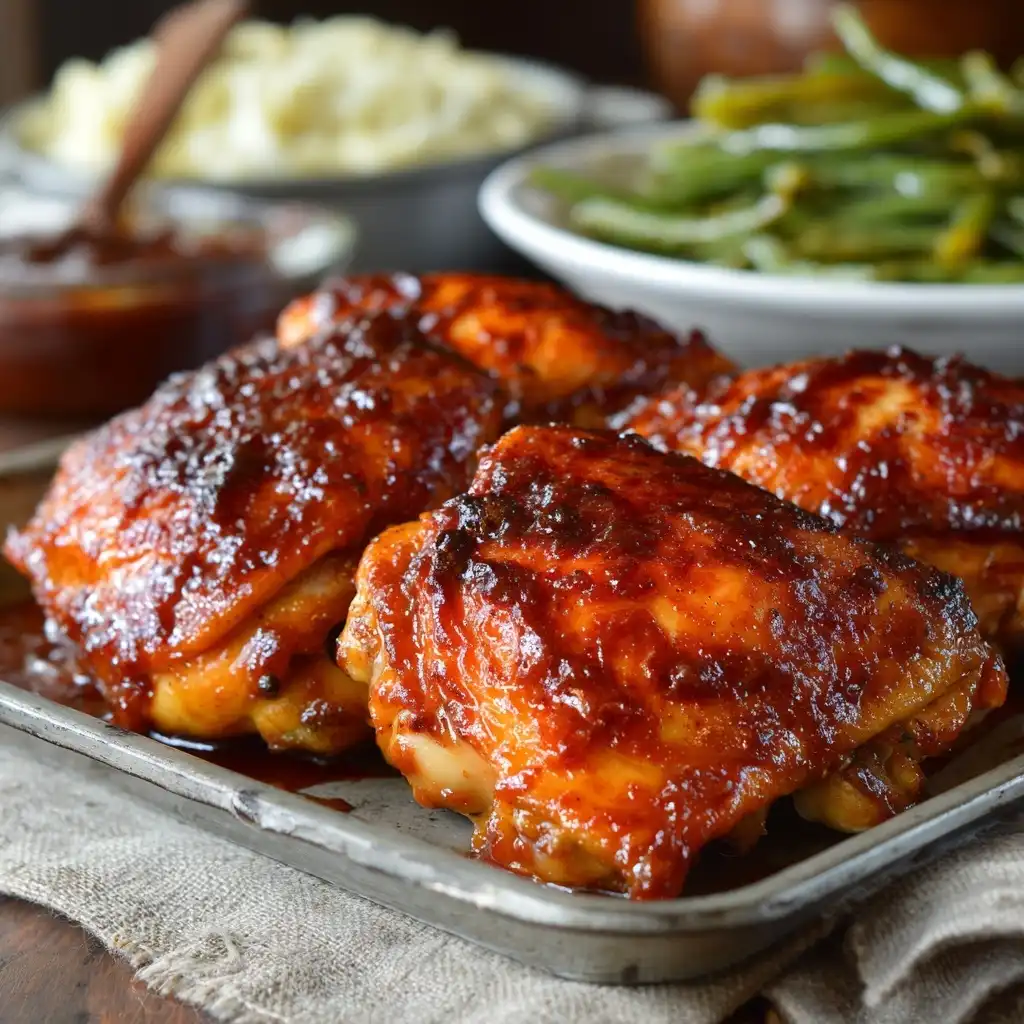 Oven Baked BBQ Chicken