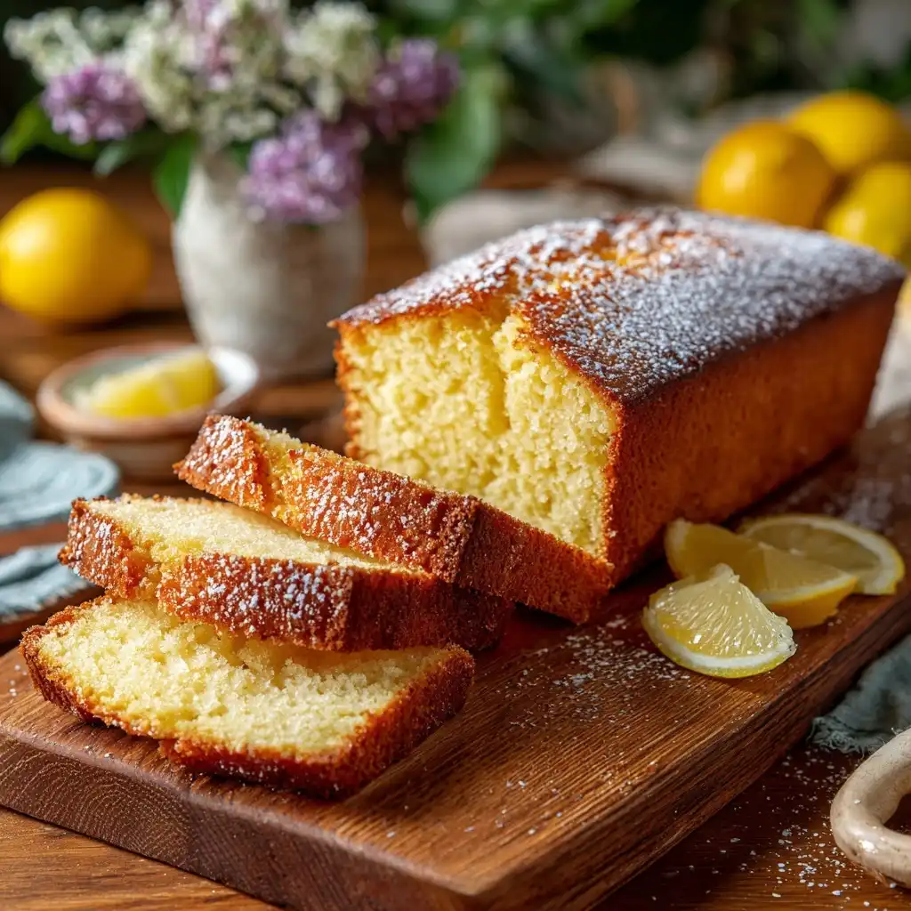 Rustic French Yogurt Cake