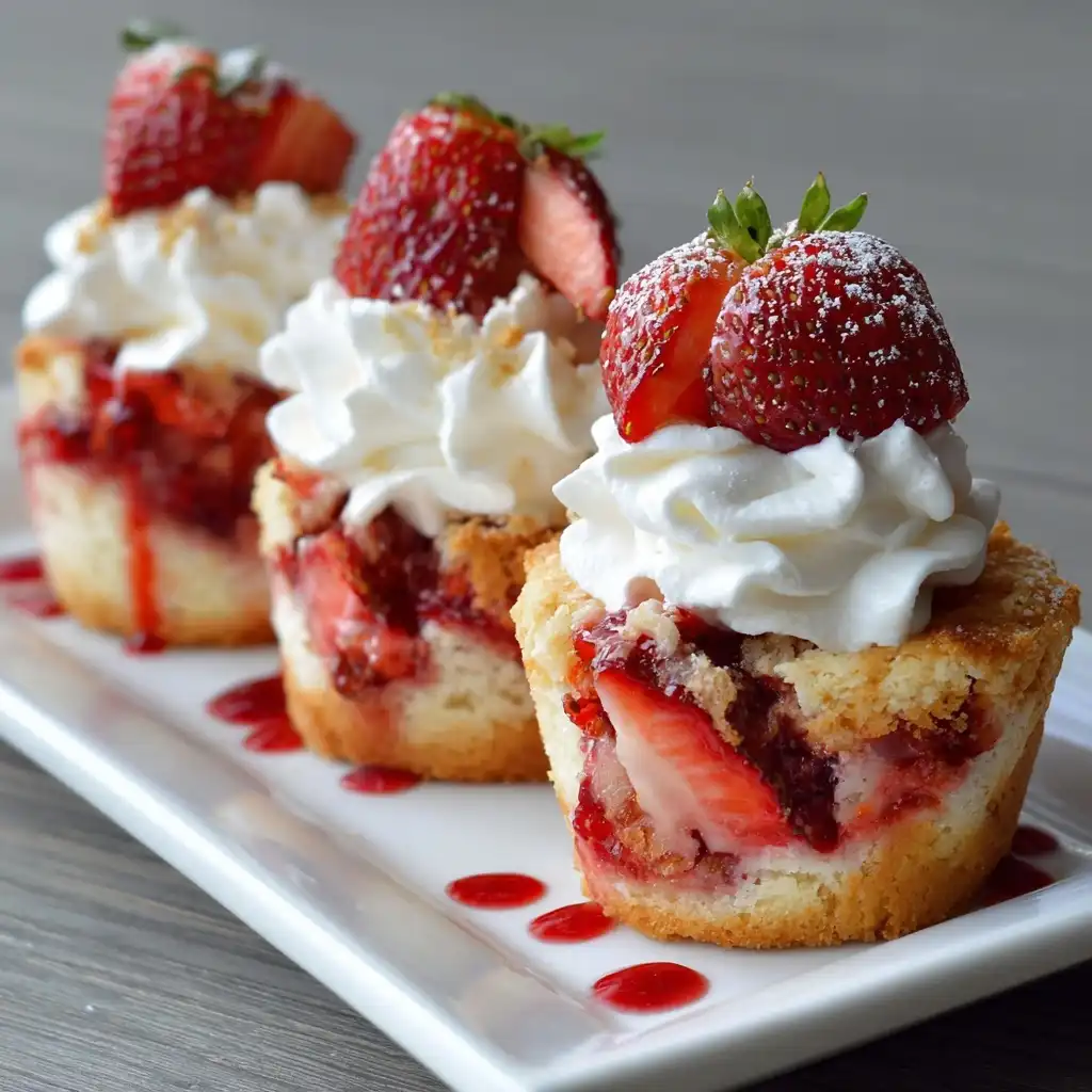 Strawberry Shortcake Cups