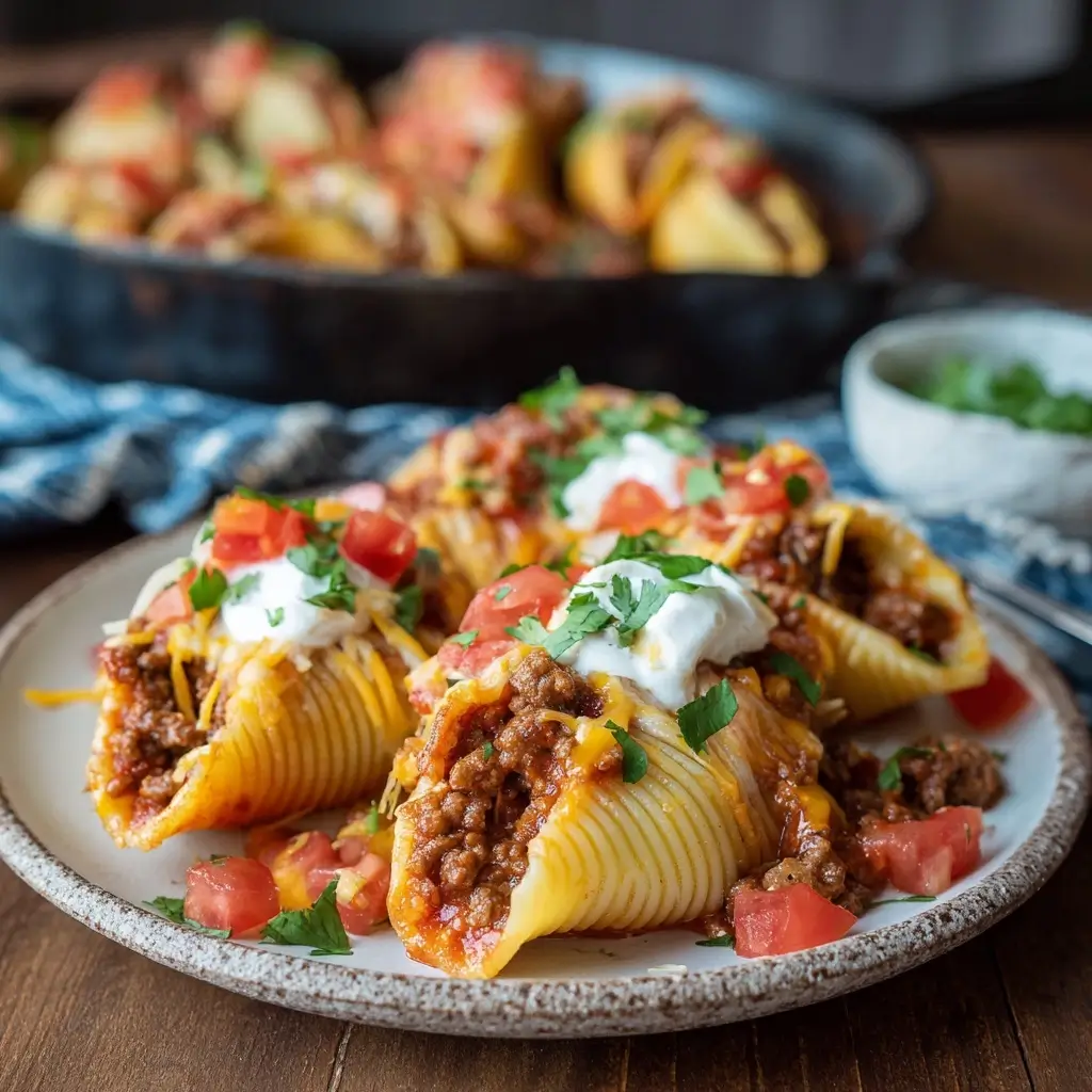 Taco Stuffed Shells
