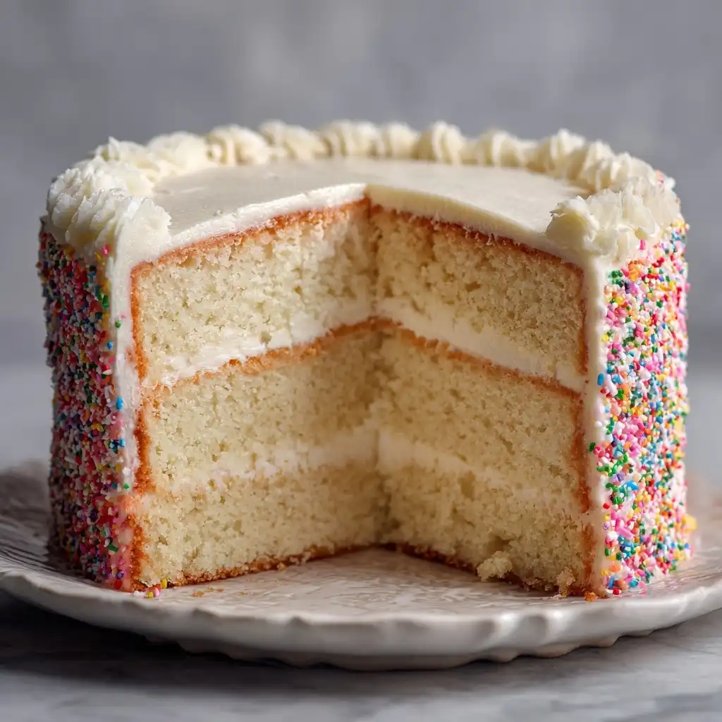 The Secret to Bakery-Style White Cake