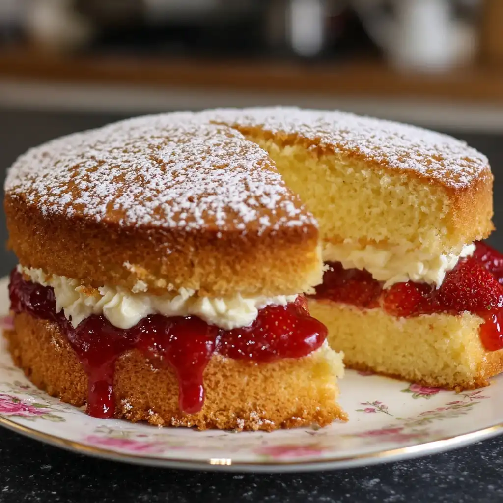 Traditional British Victoria Sponge