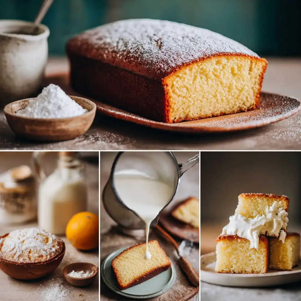 Vintage Hot Milk Cake