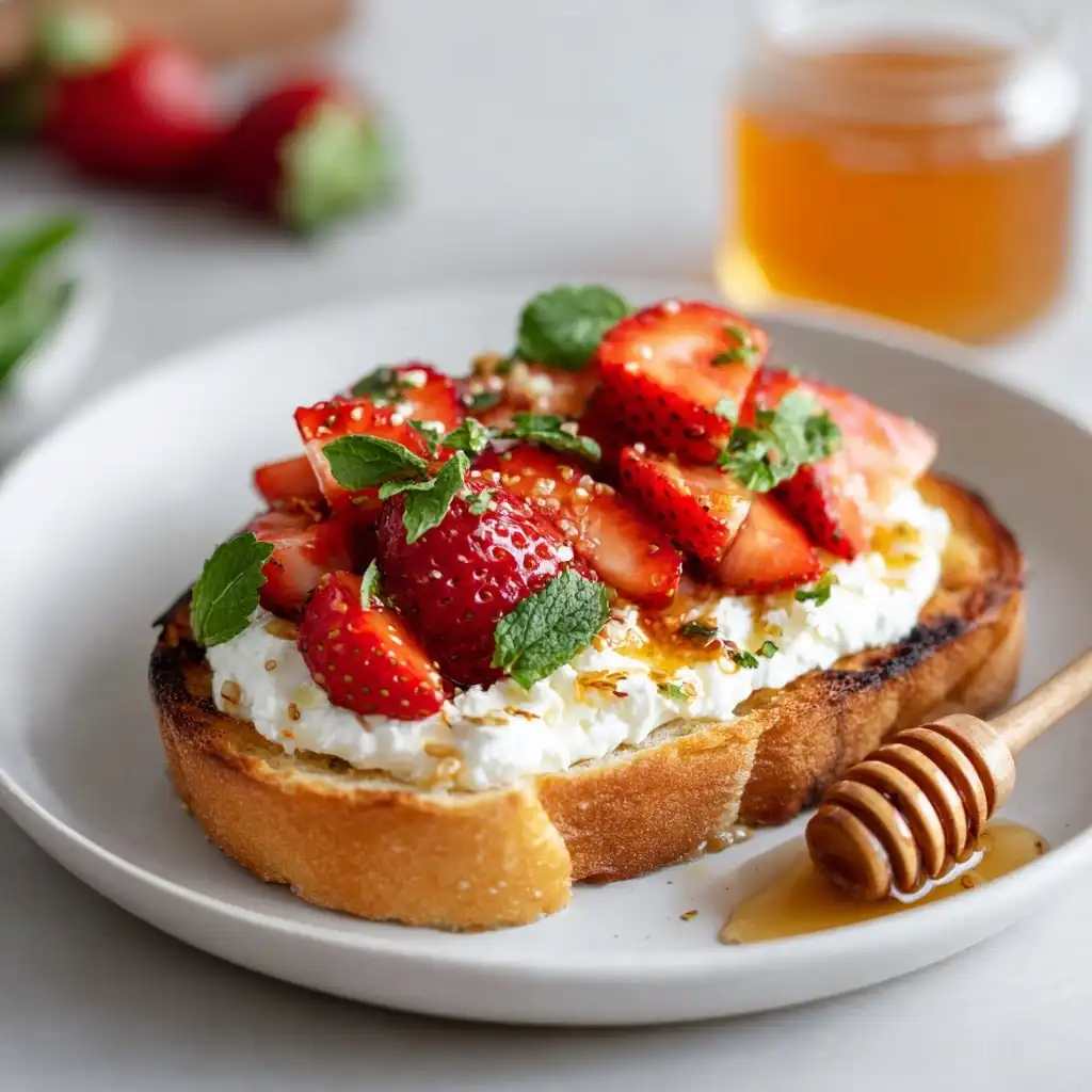 Whipped Ricotta Toast