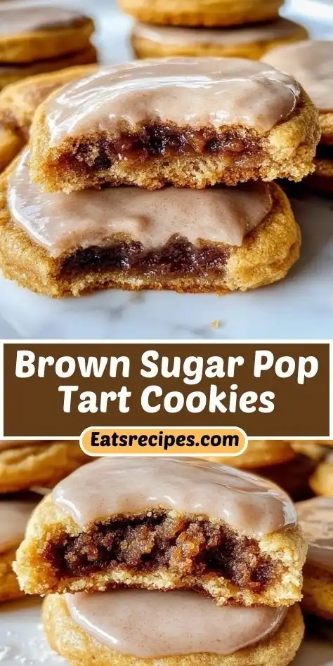 Brown Sugar Pop Tart Cookies