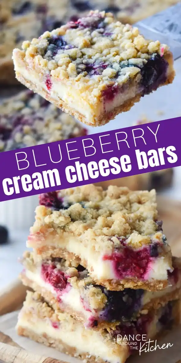 Blueberry Cream Cheese Bars