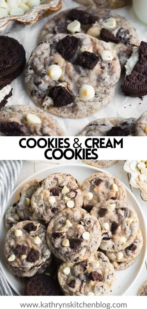 Cookies and Cream Cookies