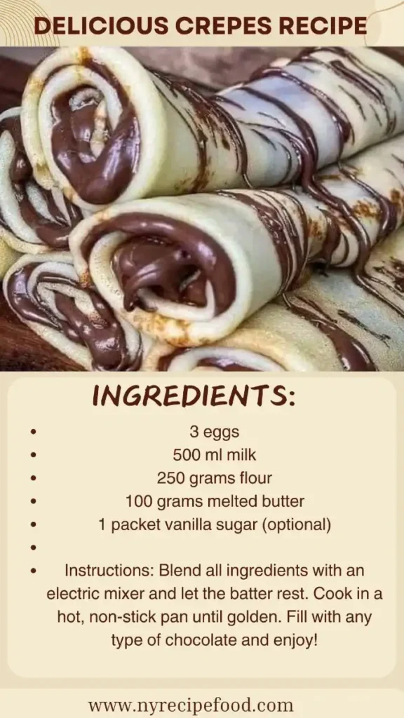 Delicious Crepes Recipe
