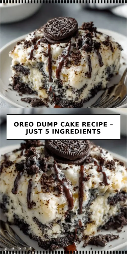 Oreo Dump Cake Recipe – Just 5 Ingredients
